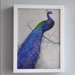 Pittura moderna contemporanea integrata, caratteristica moderna contemporanea per applique da parete con luce ambientale