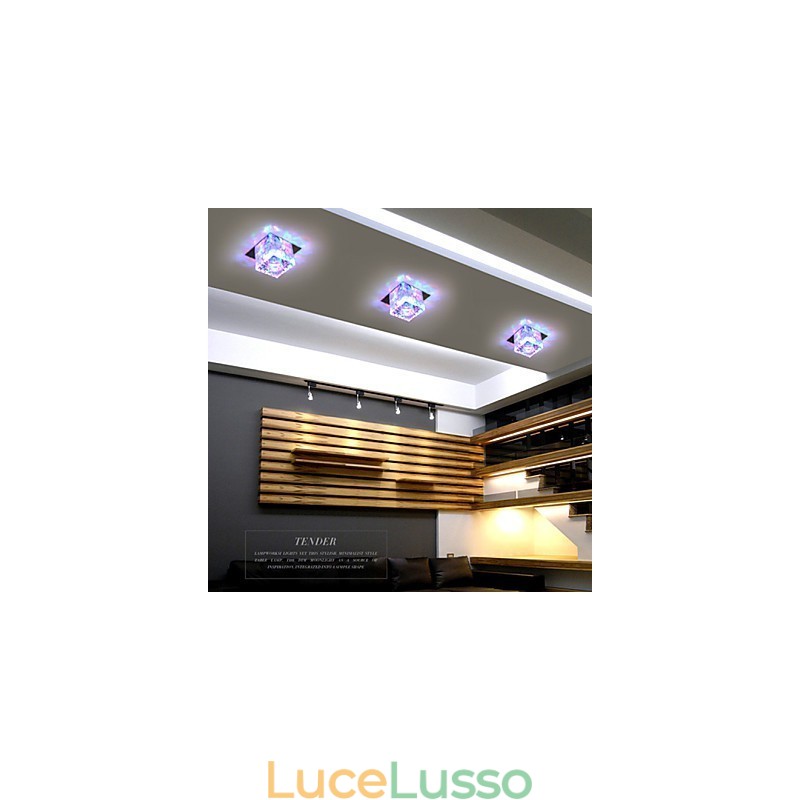 Lampada di cristallo Smd CreativeTube Faretto Assorbe la luce della cupola