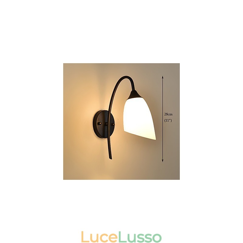 Pittura tradizionale classica retrò country caratteristica per applique da parete luce da parete