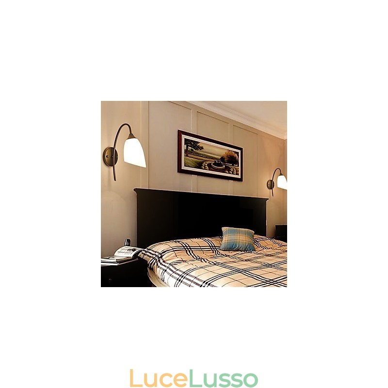 Pittura tradizionale classica retrò country caratteristica per applique da parete luce da parete