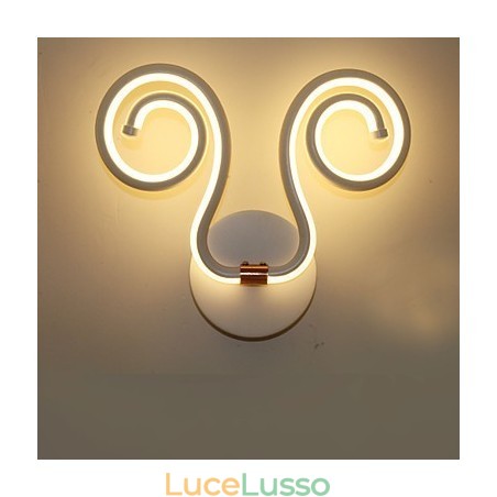 Moderna lampada da parete semplice in alluminio, lampade da comodino creative per corridoio, illuminazione Moderna lampada da parete semplice in alluminio, lampade da comodino creative per corridoio, illuminazione