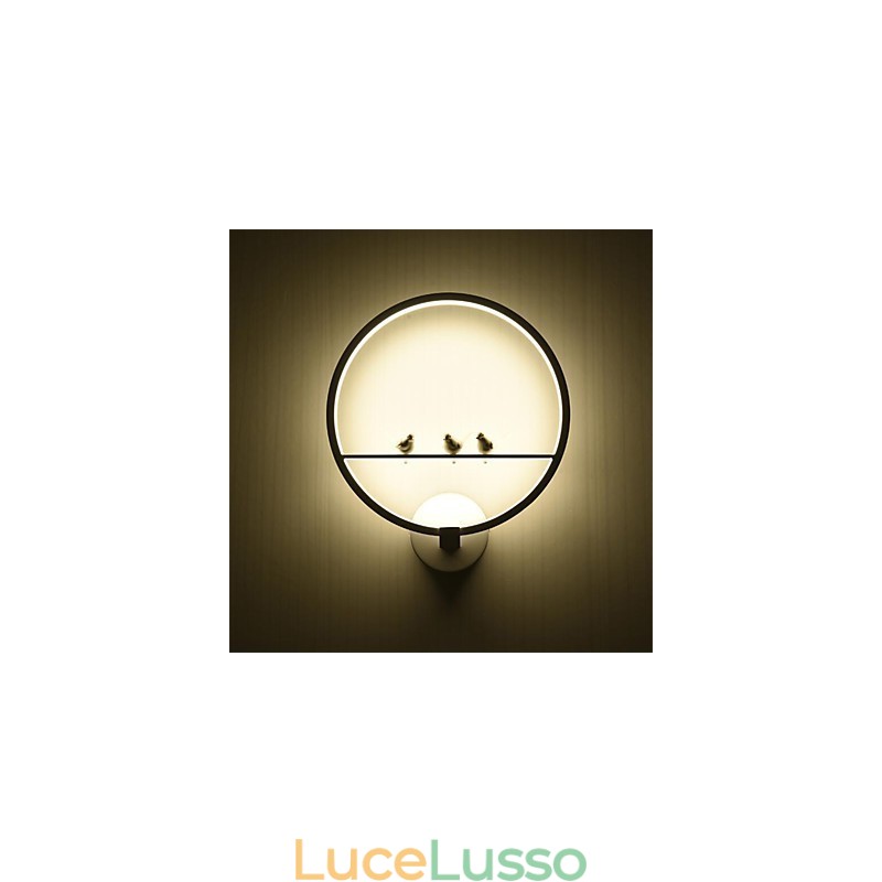 Applique da parete moderna contemporanea integrata per mini stile luce ambientale applique da parete