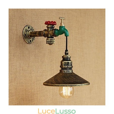 Applique da parete con luce ambientale in stile mini, caratteristica della pittura retrò, novità del paese Applique da parete con luce ambientale in stile mini, caratteristica della pittura retrò, novità del paese