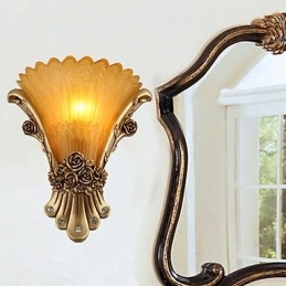 Moderno Contemporaneo Tradizionale Classico Rustico Lodge Pittura Caratteristica per Cristallo Mini Stile Ambientale