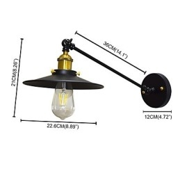 Lampada da parete Buzz Wall Iron Lampada da parete Dumb Black Lightsaber su parete