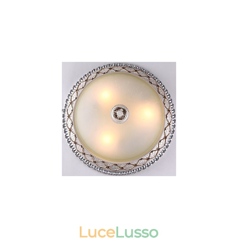 Lampada a cupola in vetro resina tipo Europa Dolce per assorbire la luce della cupola