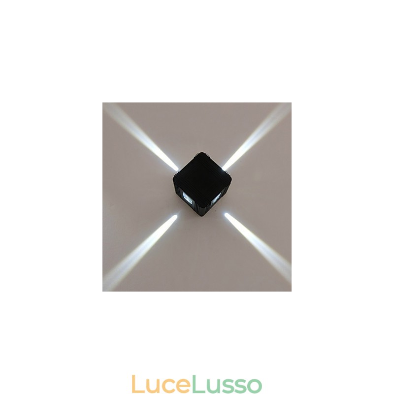 Lampada da parete moderna in alluminio leggero da montare a filo Decora le luci da parete