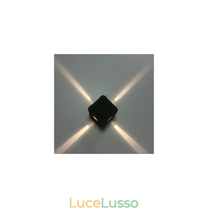 Lampada da parete moderna in alluminio leggero da montare a filo Decora le luci da parete