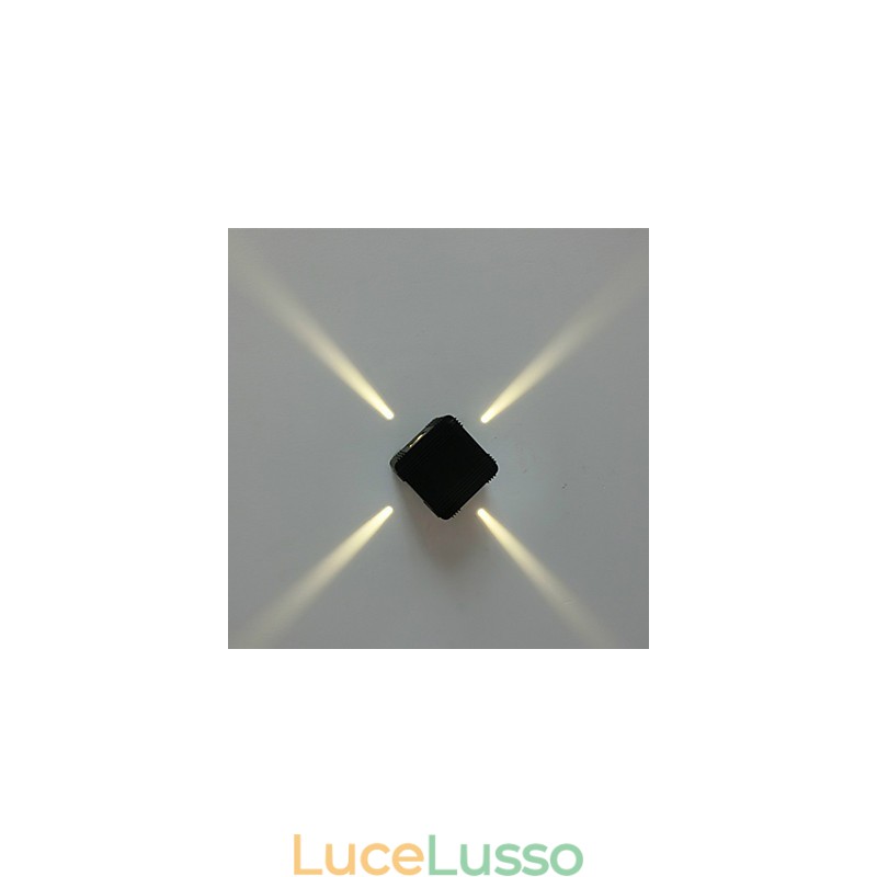 Lampada da parete moderna in alluminio leggero da montare a filo Decora le luci da parete