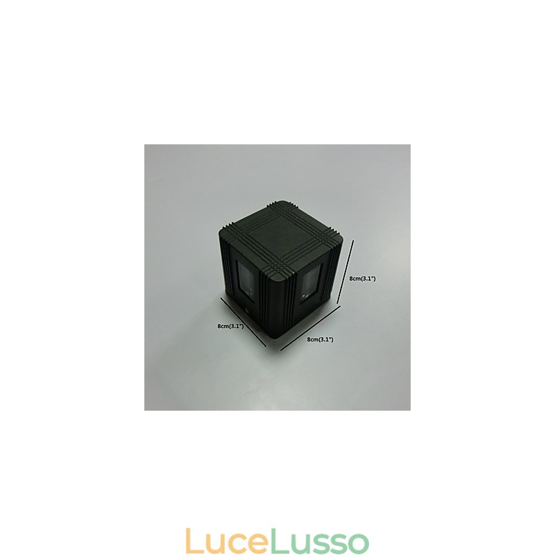 Lampada da parete moderna in alluminio leggero da montare a filo Decora le luci da parete