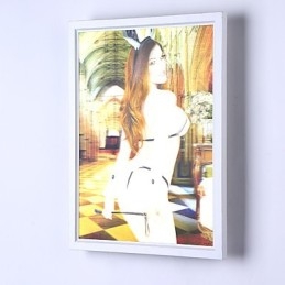 Pittura moderna contemporanea integrata, caratteristica moderna contemporanea per applique da parete con luce ambientale