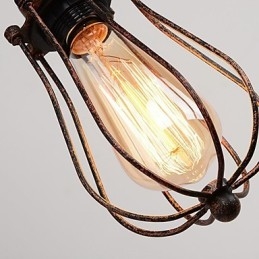 Lampada da parete in ferro retrò industriale Lampada da parete con puleggia di sollevamento di personalità creativa