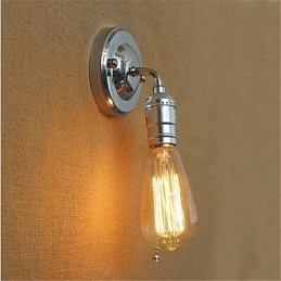 Caratteristica di verniciatura retrò per applique da parete con luce ambientale a braccio oscillante in stile mini