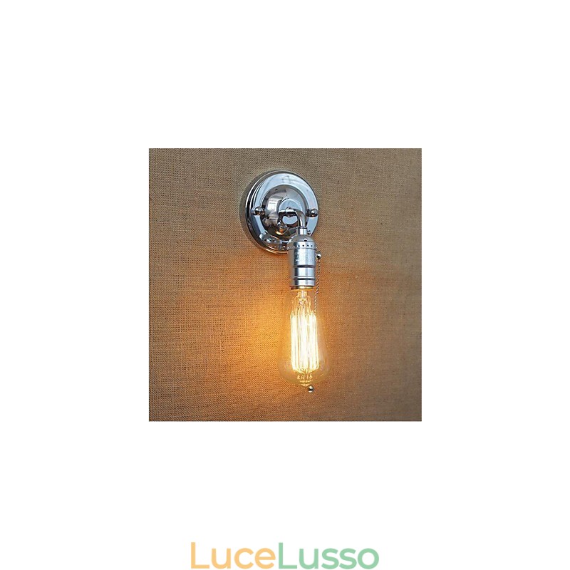 Caratteristica di verniciatura retrò per applique da parete con luce ambientale a braccio oscillante in stile mini