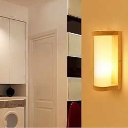Moderna pittura contemporanea di campagna caratteristica per applique da parete con luce ambientale