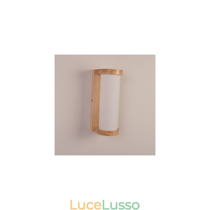 Moderna pittura contemporanea di campagna caratteristica per applique da parete con luce ambientale