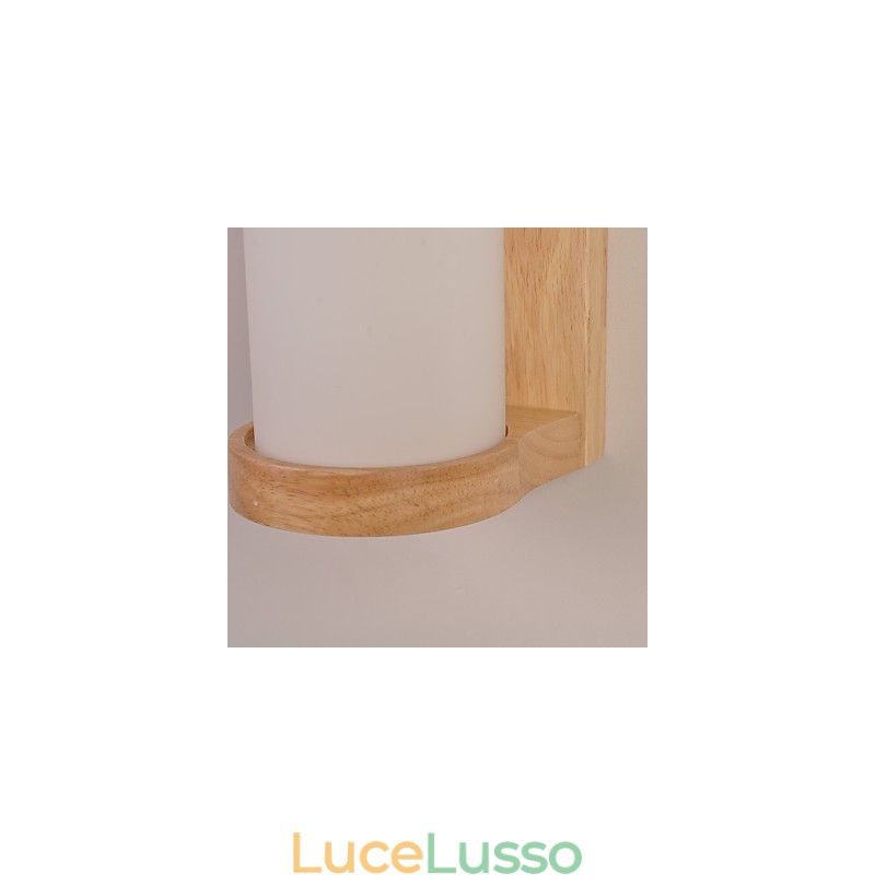 Moderna pittura contemporanea di campagna caratteristica per applique da parete con luce ambientale