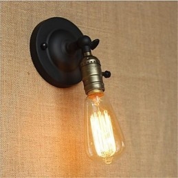 Caratteristica di verniciatura retrò per applique da parete con luce ambientale a braccio oscillante in stile mini