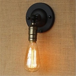 Caratteristica di verniciatura retrò per applique da parete con luce ambientale a braccio oscillante in stile mini