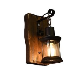 Rustic Lodge Tradizionale Classico Dipinto Caratteristica per Applique Downlight Applique