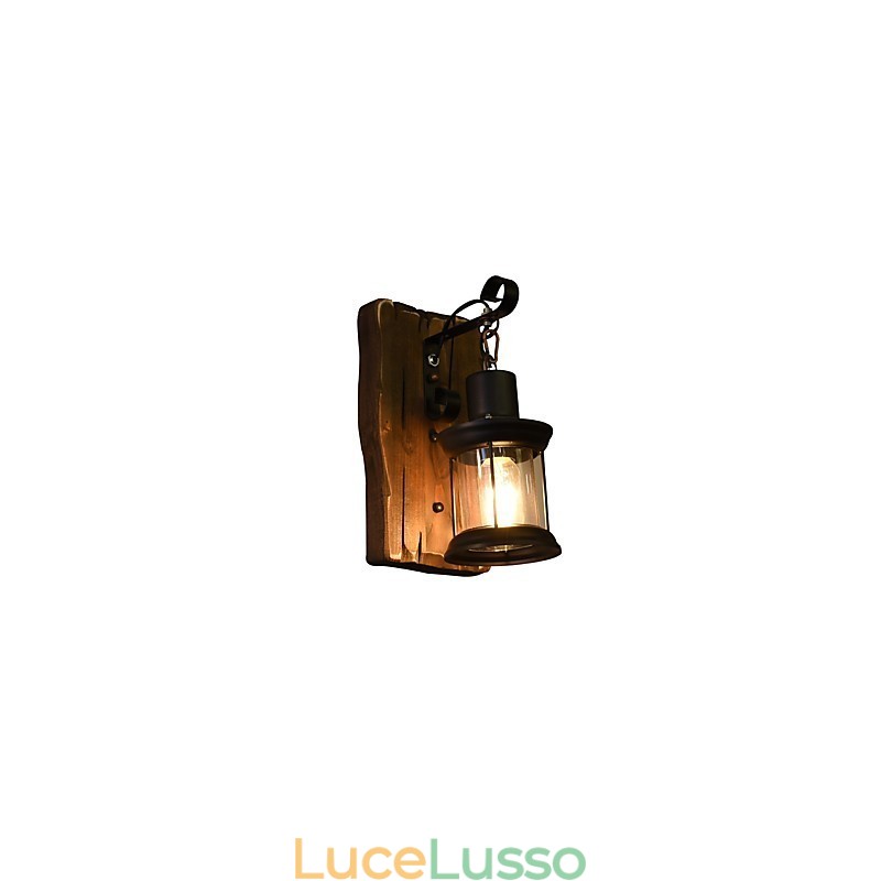 Rustic Lodge Tradizionale Classico Dipinto Caratteristica per Applique Downlight Applique