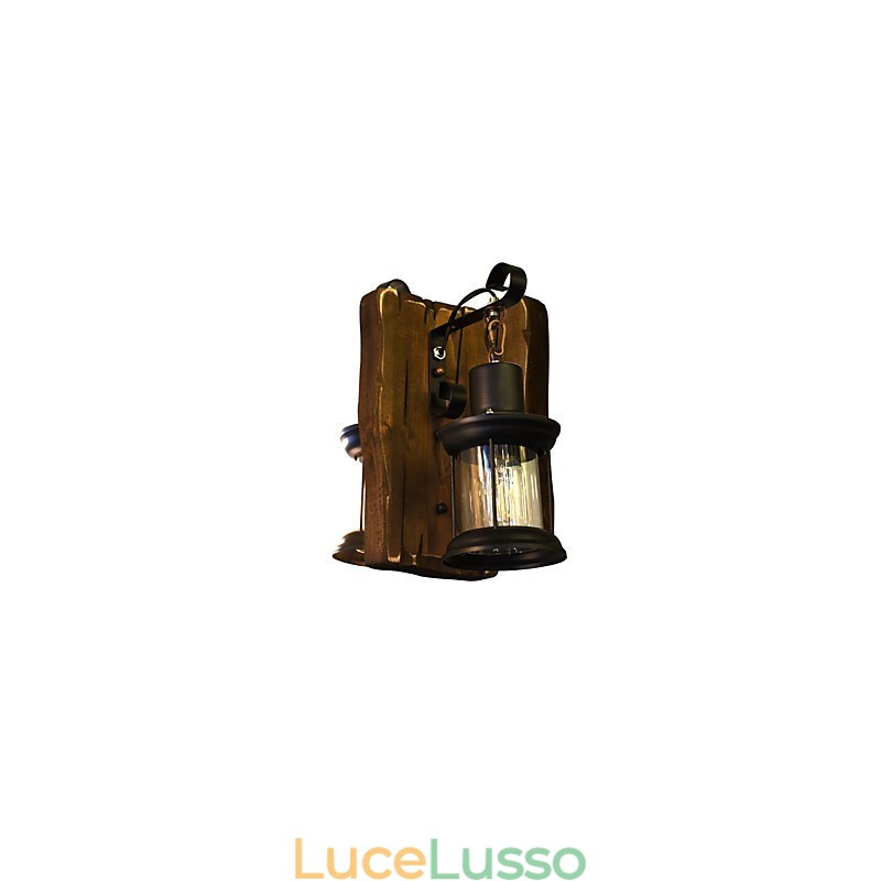 Rustic Lodge Tradizionale Classico Dipinto Caratteristica per Applique Downlight Applique