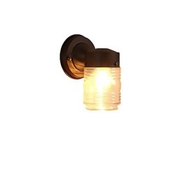 Applique da parete moderna contemporanea finitura ossido nero caratteristica per applique da parete in stile mini luce ambientale