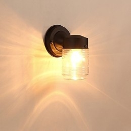 Applique da parete moderna contemporanea finitura ossido nero caratteristica per applique da parete in stile mini luce ambientale