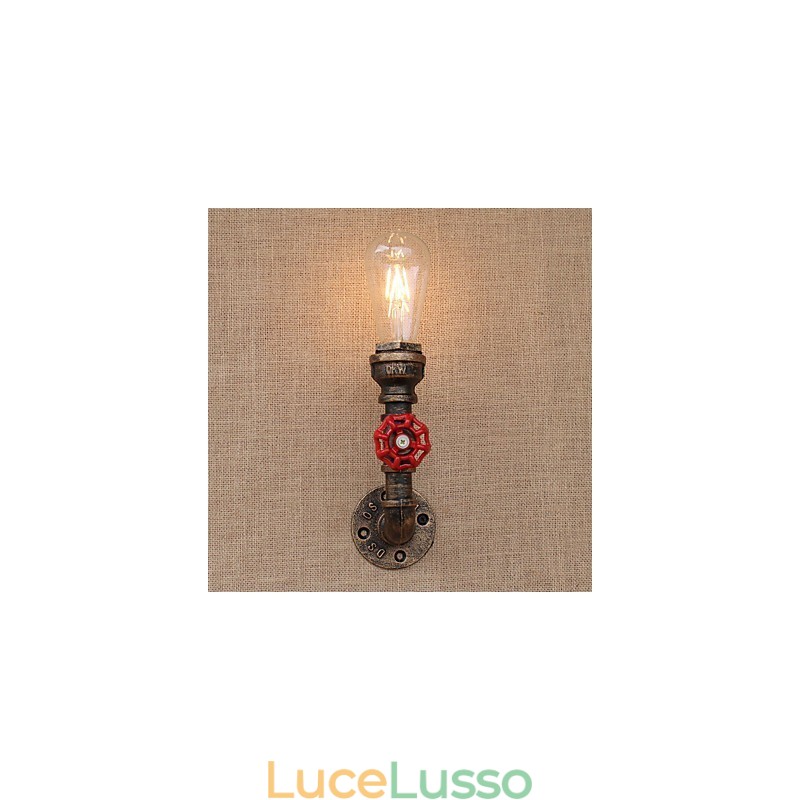 Caratteristica della pittura retrò del paese per applique da parete in stile mini con luce ambientale