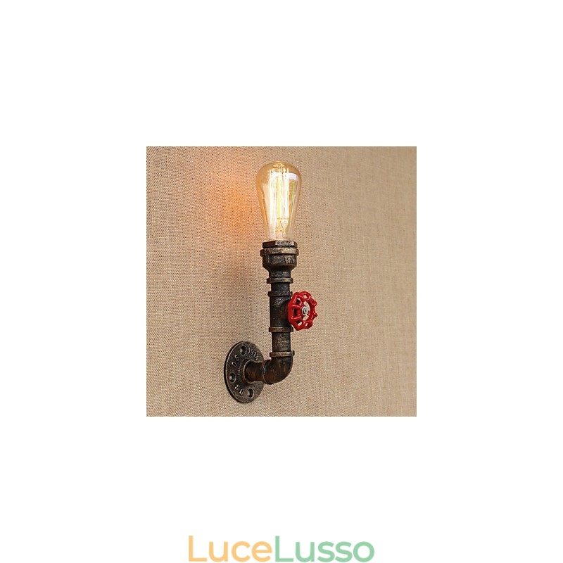 Caratteristica della pittura retrò del paese per applique da parete in stile mini con luce ambientale