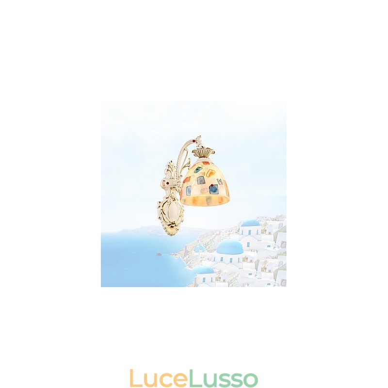 Dipinto rustico Lodge Caratteristica per applique da parete Downlight Applique da parete