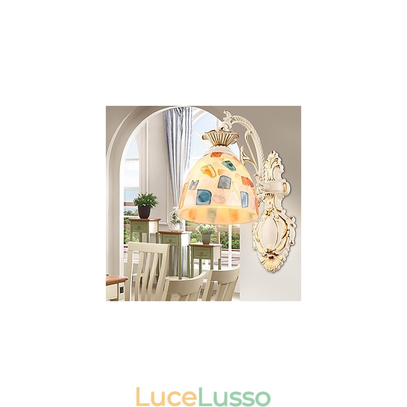Dipinto rustico Lodge Caratteristica per applique da parete Downlight Applique da parete