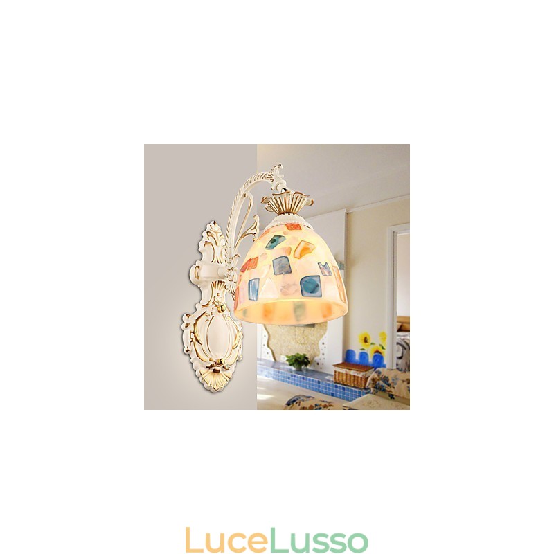 Dipinto rustico Lodge Caratteristica per applique da parete Downlight Applique da parete