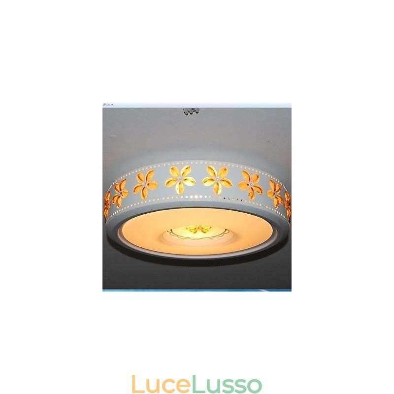 Moderne lampade da soffitto a forma di ferro a 2 teste