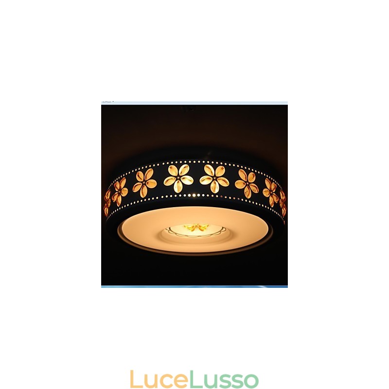 Moderne lampade da soffitto a forma di ferro a 2 teste