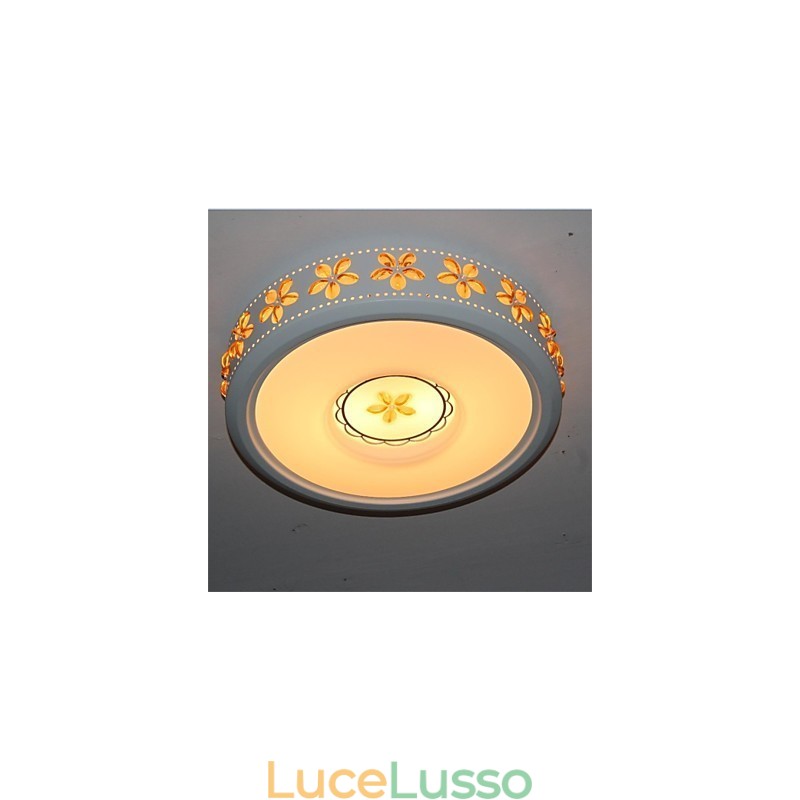 Moderne lampade da soffitto a forma di ferro a 2 teste