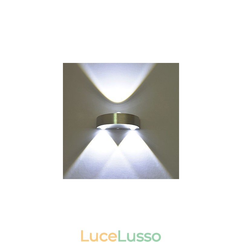 Lampada da parete con luce ambientale multicolore a 3 colori e caratteristiche innovative per mini applique da parete