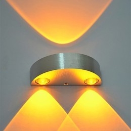 Lampada da parete con luce ambientale multicolore a 3 colori e caratteristiche innovative per mini applique da parete