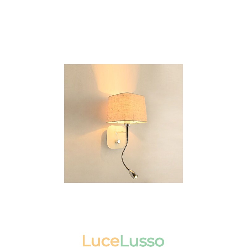 Applique da parete con luce ambientale in stile mini