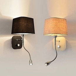 Applique da parete con luce ambientale in stile mini