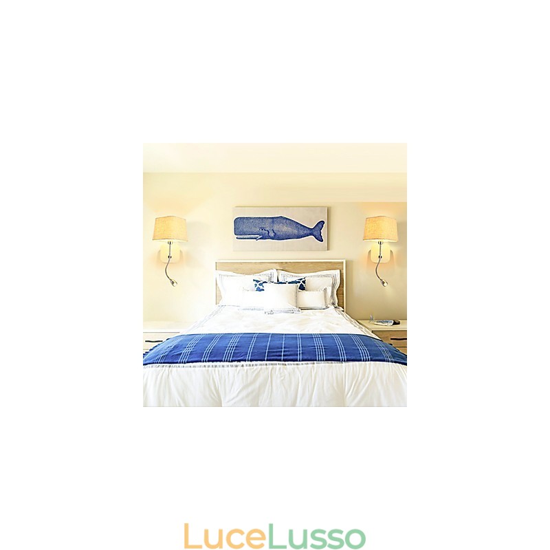 Applique da parete con luce ambientale in stile mini