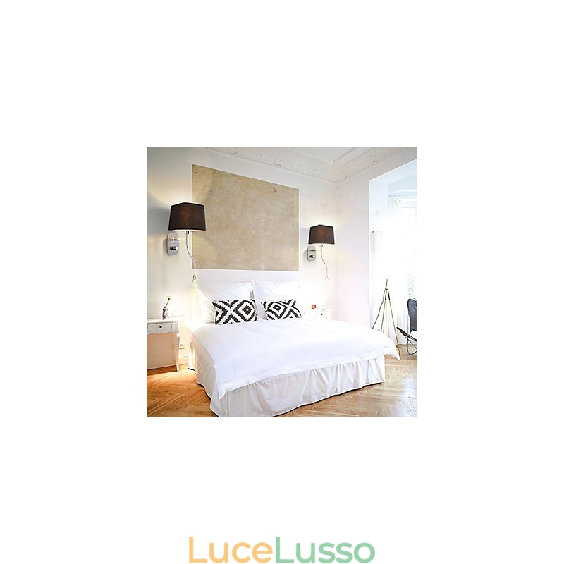 Applique da parete con luce ambientale in stile mini