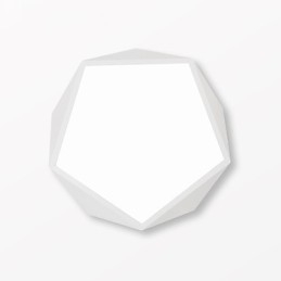 Plafoniera quadrata Lampade da soffitto Moderne in acrilico Breve