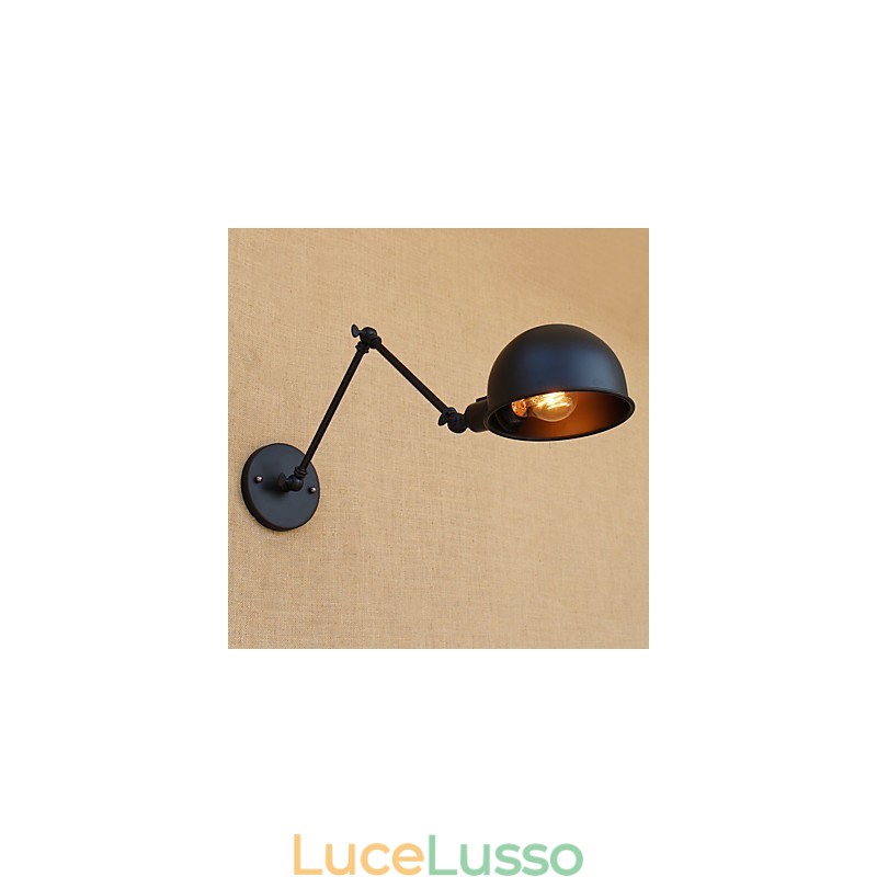 Semplice caratteristica di pittura retrò country per mini stile braccio oscillante protezione degli occhi downlight luci braccio oscillante