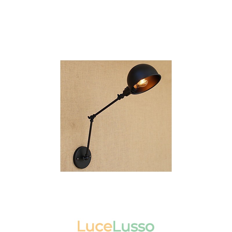 Semplice caratteristica di pittura retrò country per mini stile braccio oscillante protezione degli occhi downlight luci braccio oscillante