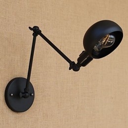 Semplice caratteristica di pittura retrò country per mini stile braccio oscillante protezione degli occhi downlight luci braccio oscillante