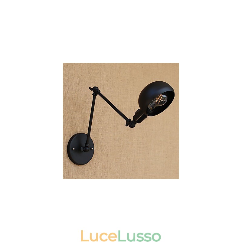 Semplice caratteristica di pittura retrò country per mini stile braccio oscillante protezione degli occhi downlight luci braccio oscillante