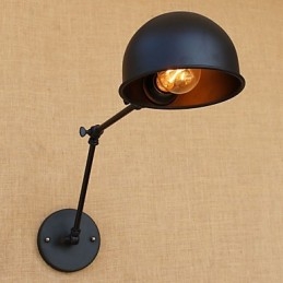 Semplice caratteristica di pittura retrò country per mini stile braccio oscillante protezione degli occhi downlight luci braccio oscillante