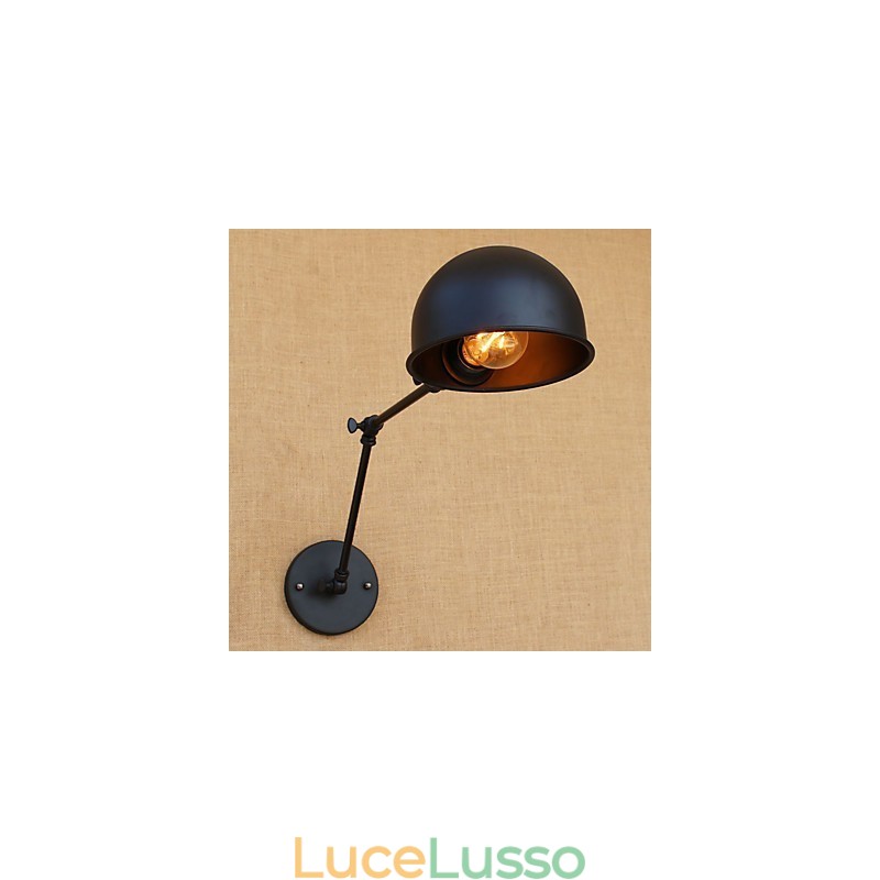 Semplice caratteristica di pittura retrò country per mini stile braccio oscillante protezione degli occhi downlight luci braccio oscillante