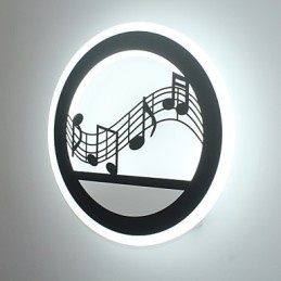 Lampada da parete creativa per comodino da camera da letto, in acrilico, per corridoio d'ingresso, semplice e moderna, per scale e balconi